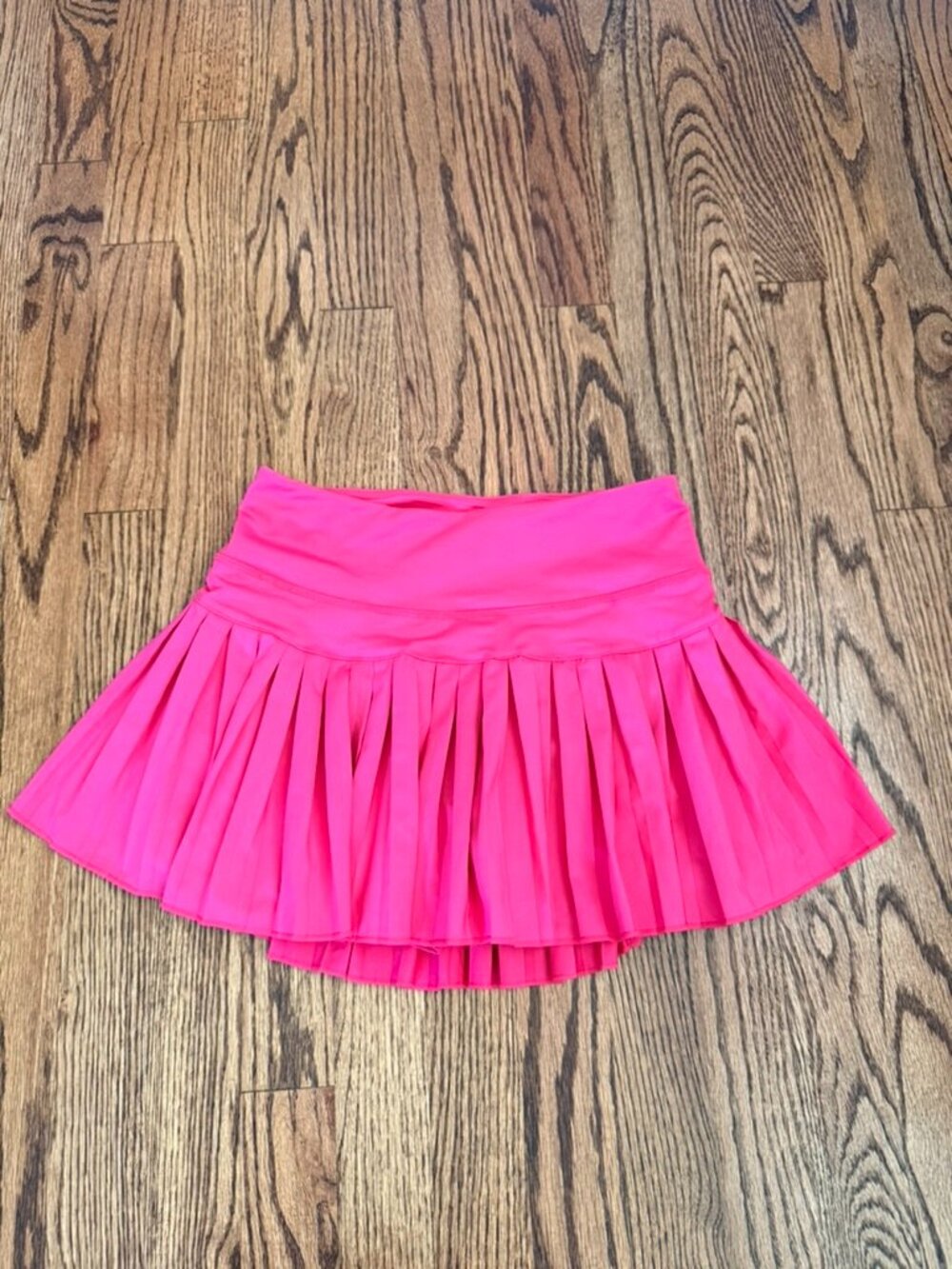 Gold Hinge Hot Pink Pleated Tennis Skirt Skort Small